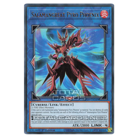 Yu-Gi-Oh! - 2020 Tin of Lost Memories - Salamangreat Pyro Phoenix (Ultra Rare) MP20-EN169