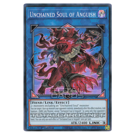 Yu-Gi-Oh! - 2020 Tin of Lost Memories - Unchained Soul of Anguish (Super Rare) MP20-EN174