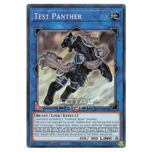 Yu-Gi-Oh! - 2020 Tin of Lost Memories - Test Panther (Super Rare) MP20-EN176