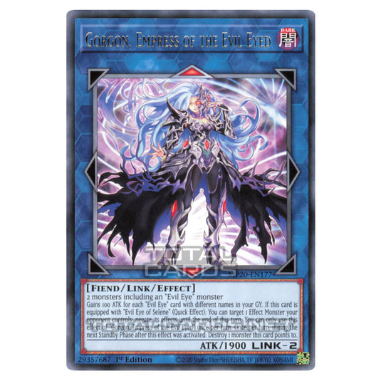 Yu-Gi-Oh! - 2020 Tin of Lost Memories - Gorgon, Empress of the Evil Eyed (Rare) MP20-EN177