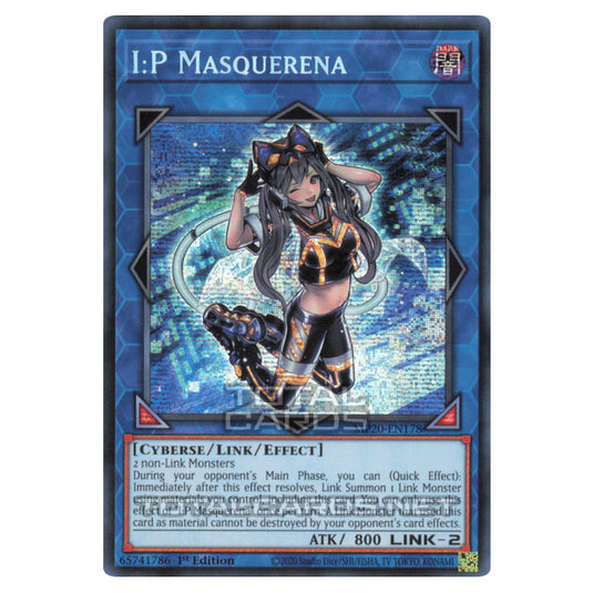 Yu-Gi-Oh! - 2020 Tin of Lost Memories - I:P Masquerena (Prismatic Secret Rare) MP20-EN178