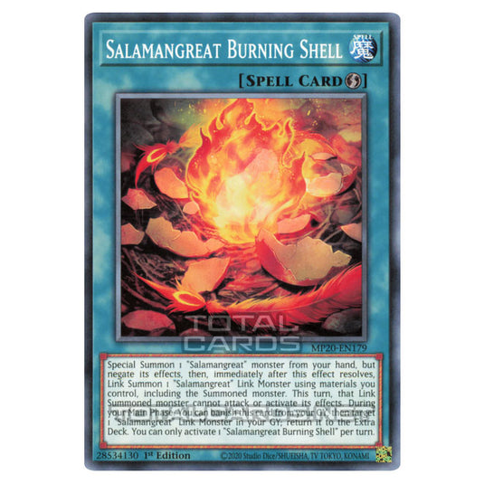 Yu-Gi-Oh! - 2020 Tin of Lost Memories - Salamangreat Burning Shell (Common) MP20-EN179