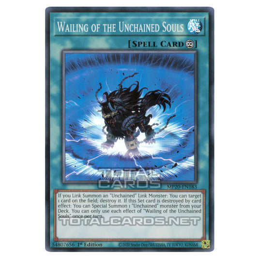 Yu-Gi-Oh! - 2020 Tin of Lost Memories - Wailing of the Unchained Souls (Super Rare) MP20-EN183