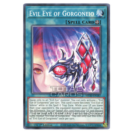 Yu-Gi-Oh! - 2020 Tin of Lost Memories - Evil Eye of Gorgoneio (Common) MP20-EN187