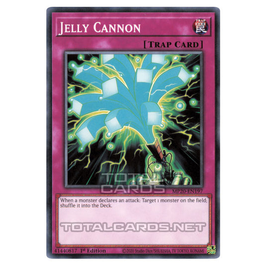 Yu-Gi-Oh! - 2020 Tin of Lost Memories - Jelly Cannon (Common) MP20-EN197