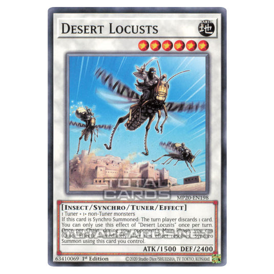 Yu-Gi-Oh! - 2020 Tin of Lost Memories - Desert Locusts (Common) MP20-EN198