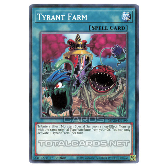 Yu-Gi-Oh! - 2020 Tin of Lost Memories - Tyrant Farm (Common) MP20-EN199