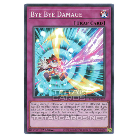 Yu-Gi-Oh! - 2020 Tin of Lost Memories - Bye Bye Damage (Super Rare) MP20-EN202