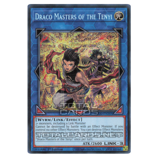 Yu-Gi-Oh! - 2020 Tin of Lost Memories - Draco Masters of the Tenyi (Prismatic Secret Rare) MP20-EN205