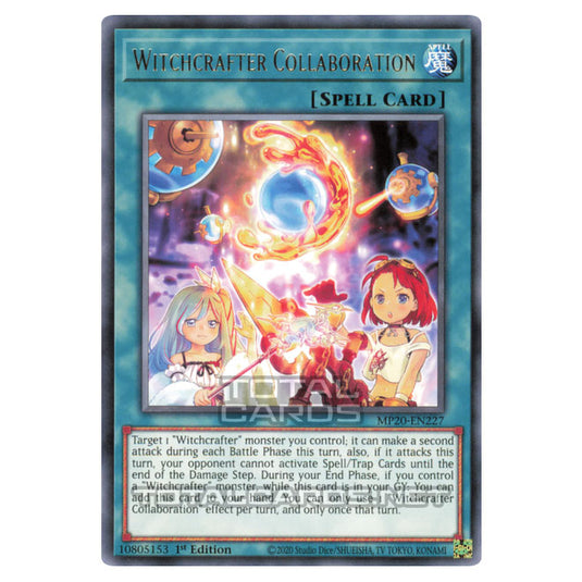 Yu-Gi-Oh! - 2020 Tin of Lost Memories - Witchcrafter Collaboration (Rare) MP20-EN227
