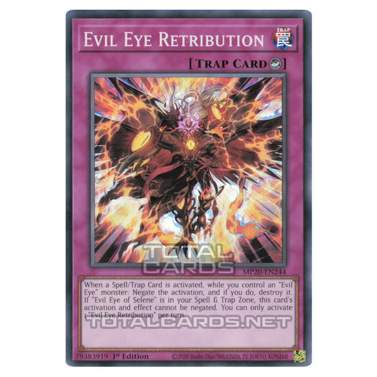 Yu-Gi-Oh! - 2020 Tin of Lost Memories - Evil Eye Retribution (Super Rare) MP20-EN244