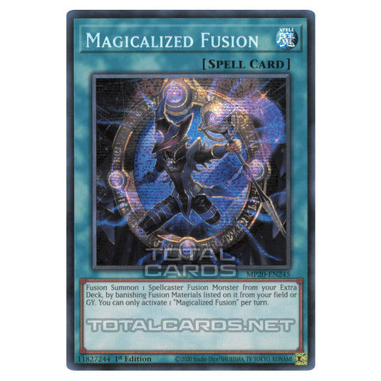 Yu-Gi-Oh! - 2020 Tin of Lost Memories - Magicalized Fusion (Prismatic Secret Rare) MP20-EN245