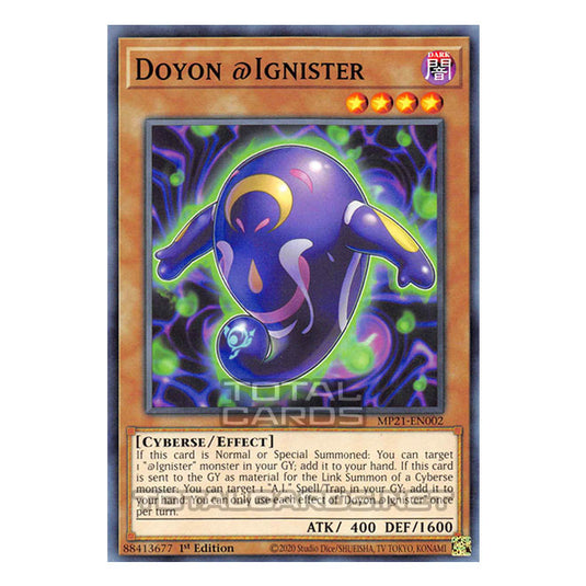 Yu-Gi-Oh! - 2021 Tin of Ancient Battles - Doyon @Ignister (Common) MP21-EN002