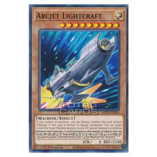 Yu-Gi-Oh! - 2021 Tin of Ancient Battles - Arcjet Lightcraft (Common) MP21-EN004