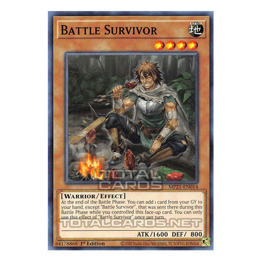 Yu-Gi-Oh! - 2021 Tin of Ancient Battles - Battle Survivor (Common) MP21-EN014