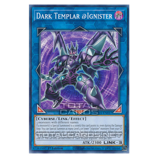 Yu-Gi-Oh! - 2021 Tin of Ancient Battles - Dark Templar @Ignister (Common) MP21-EN017