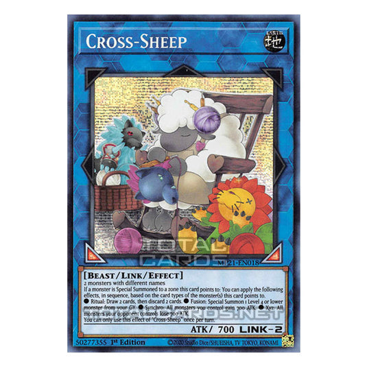 Yu-Gi-Oh! - 2021 Tin of Ancient Battles - Cross-Sheep (Prismatic Secret Rare) MP21-EN018