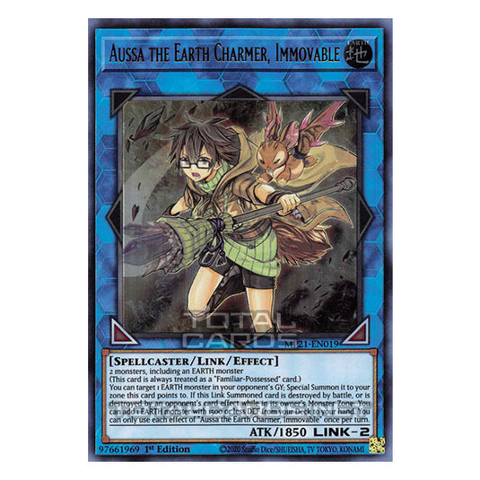 Yu-Gi-Oh! - 2021 Tin of Ancient Battles - Aussa the Earth Charmer, Immovable (Ultra Rare) MP21-EN019