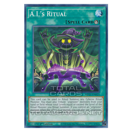 Yu-Gi-Oh! - 2021 Tin of Ancient Battles - A.I.'s Ritual (Common) MP21-EN025