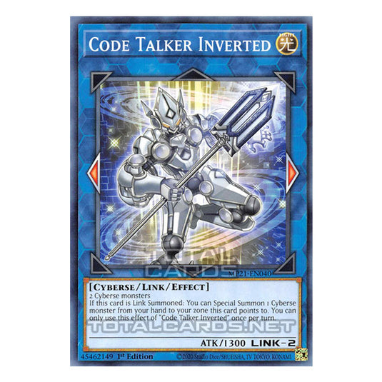 Yu-Gi-Oh! - 2021 Tin of Ancient Battles - Code Talker Inverted (Common) MP21-EN040