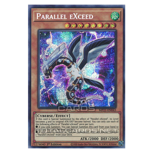 Yu-Gi-Oh! - 2021 Tin of Ancient Battles - Parallel eXceed (Prismatic Secret Rare) MP21-EN043