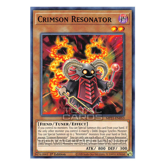 Yu-Gi-Oh! - 2021 Tin of Ancient Battles - Crimson Resonator (Common) MP21-EN053