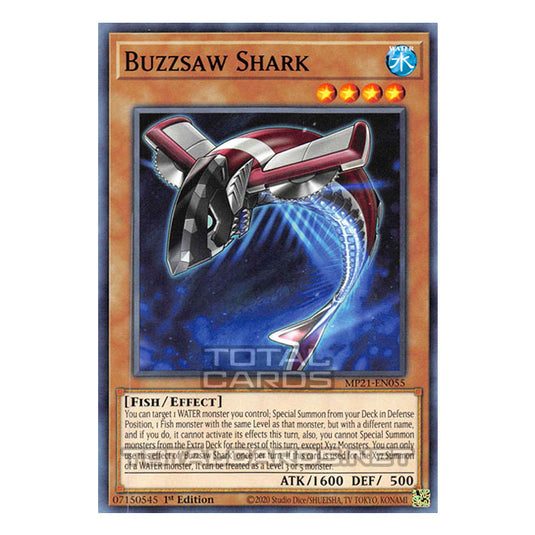 Yu-Gi-Oh! - 2021 Tin of Ancient Battles - Buzzsaw Shark (Common) MP21-EN055