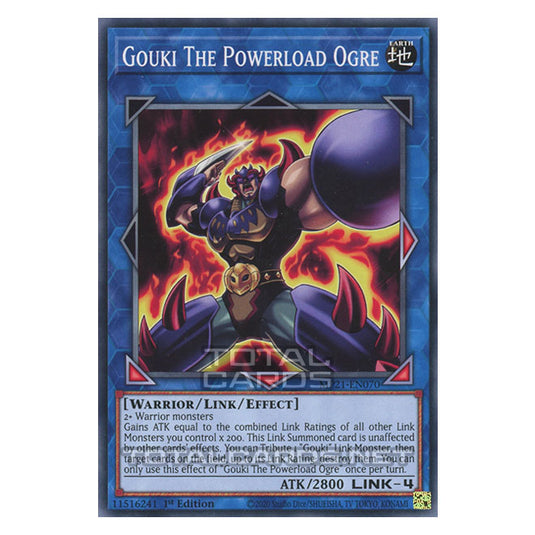 Yu-Gi-Oh! - 2021 Tin of Ancient Battles - Gouki The Powerload Ogre (Common) MP21-EN070