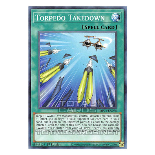 Yu-Gi-Oh! - 2021 Tin of Ancient Battles - Torpedo Takedown (Common) MP21-EN078