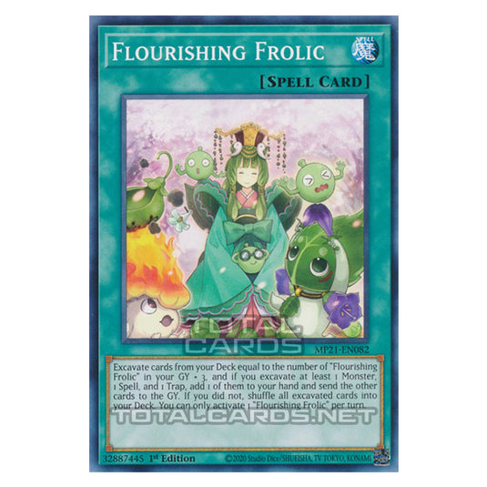 Yu-Gi-Oh! - 2021 Tin of Ancient Battles - Flourishing Frolic (Common) MP21-EN082