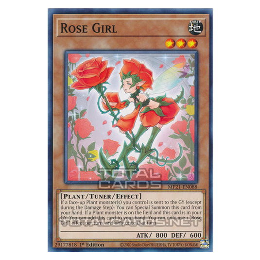 Yu-Gi-Oh! - 2021 Tin of Ancient Battles - Rose Girl (Common) MP21-EN088