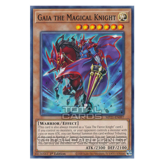 Yu-Gi-Oh! - 2021 Tin of Ancient Battles - Gaia the Magical Knight (Common) MP21-EN097