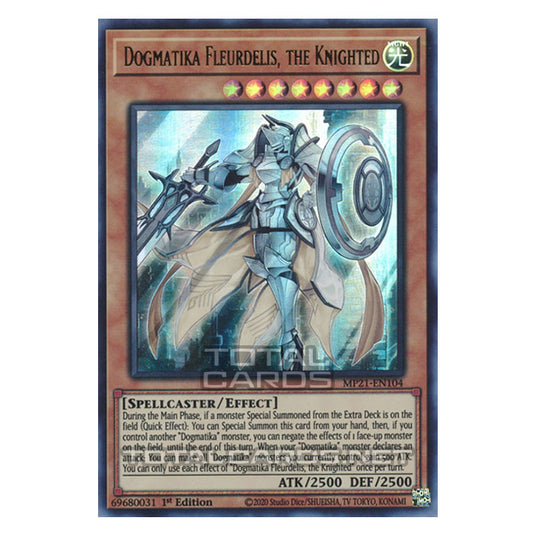 Yu-Gi-Oh! - 2021 Tin of Ancient Battles - Dogmatika Fleurdelis, the Knighted (Ultra Rare) MP21-EN104