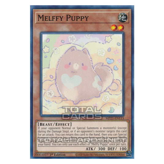 Yu-Gi-Oh! - 2021 Tin of Ancient Battles - Melffy Puppy (Common) MP21-EN115