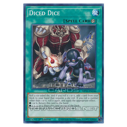 Yu-Gi-Oh! - 2021 Tin of Ancient Battles - Diced Dice (Common) MP21-EN146