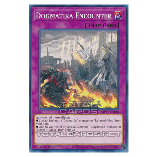 Yu-Gi-Oh! - 2021 Tin of Ancient Battles - Dogmatika Encounter (Common) MP21-EN148