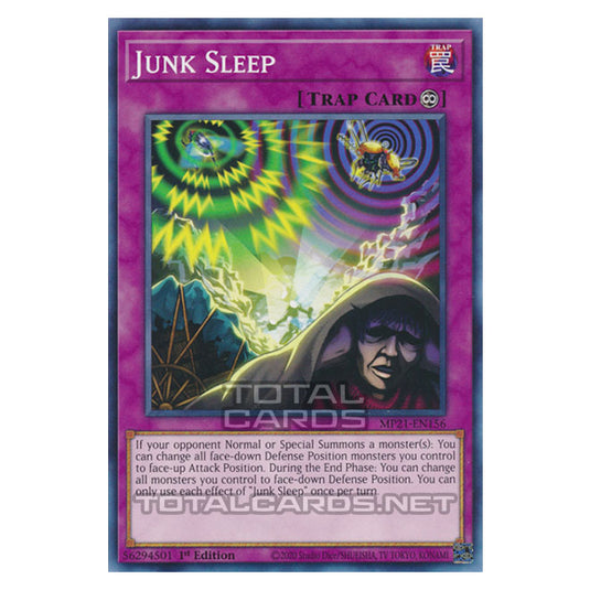 Yu-Gi-Oh! - 2021 Tin of Ancient Battles - Junk Sleep (Common) MP21-EN156