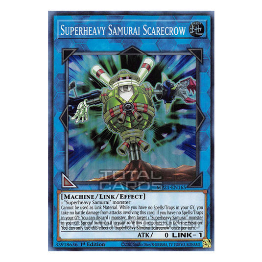 Yu-Gi-Oh! - 2021 Tin of Ancient Battles - Superheavy Samurai Scarecrow (Super Rare) MP21-EN165