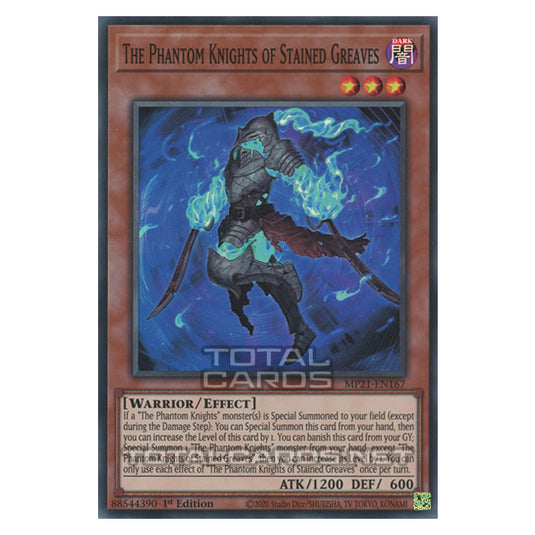 Yu-Gi-Oh! - 2021 Tin of Ancient Battles - The Phantom Knights of Stained Greaves (Super Rare) MP21-EN167