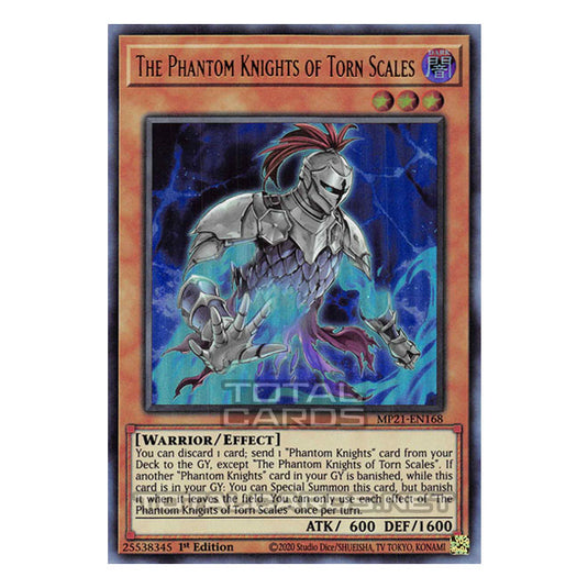 Yu-Gi-Oh! - 2021 Tin of Ancient Battles - The Phantom Knights of Torn Scales (Ultra Rare) MP21-EN168