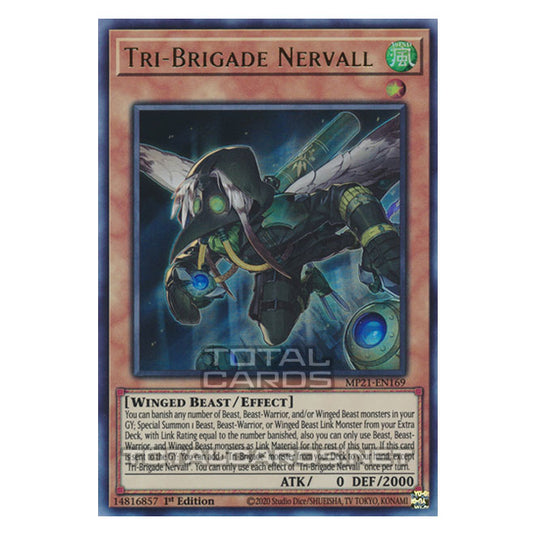 Yu-Gi-Oh! - 2021 Tin of Ancient Battles - Tri-Brigade Nervall (Ultra Rare) MP21-EN169