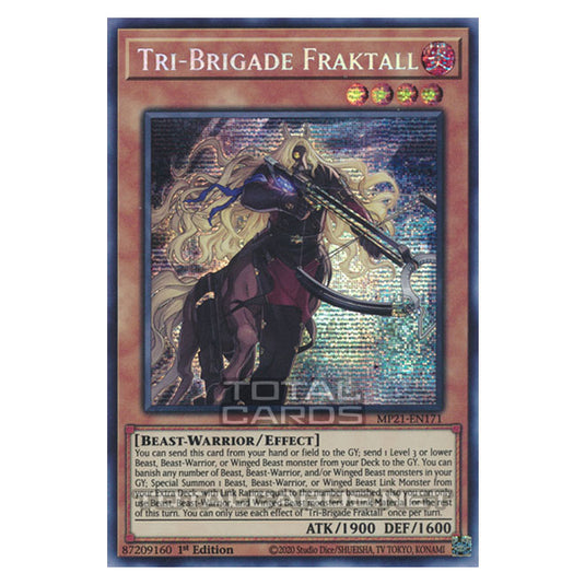 Yu-Gi-Oh! - 2021 Tin of Ancient Battles - Tri-Brigade Fraktall (Prismatic Secret Rare) MP21-EN171