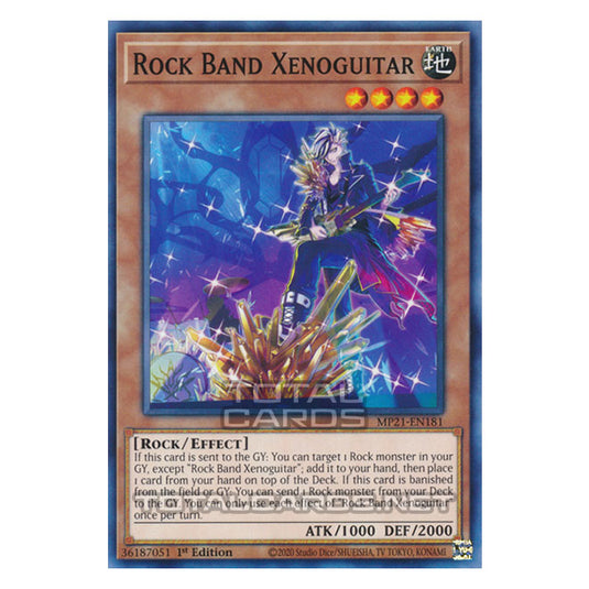 Yu-Gi-Oh! - 2021 Tin of Ancient Battles - Rock Band Xenoguitar (Common) MP21-EN181