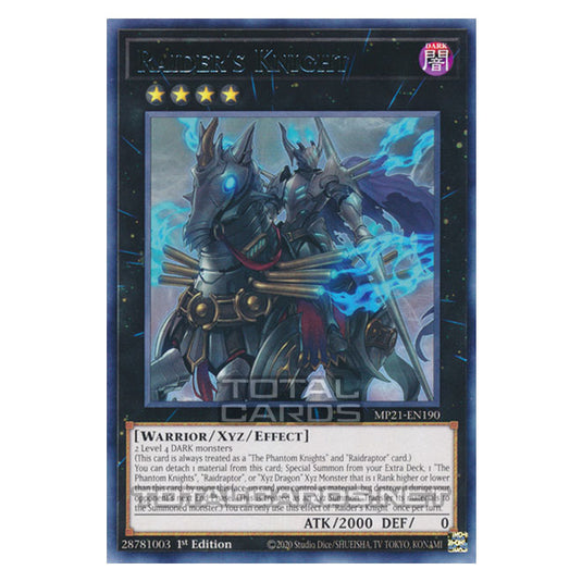 Yu-Gi-Oh! - 2021 Tin of Ancient Battles - Raider's Knight (Rare) MP21-EN190