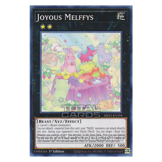 Yu-Gi-Oh! - 2021 Tin of Ancient Battles - Joyous Melffys (Common) MP21-EN194