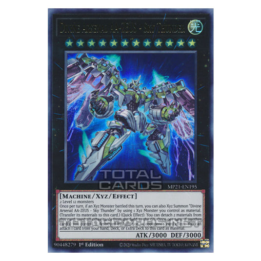 Yu-Gi-Oh! - 2021 Tin of Ancient Battles - Divine Arsenal AA-ZEUS - Sky Thunder (Ultra Rare) MP21-EN195