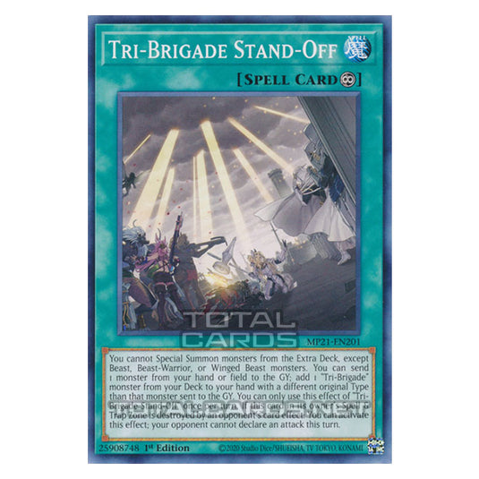 Yu-Gi-Oh! - 2021 Tin of Ancient Battles - Tri-Brigade Stand-Off (Common) MP21-EN201