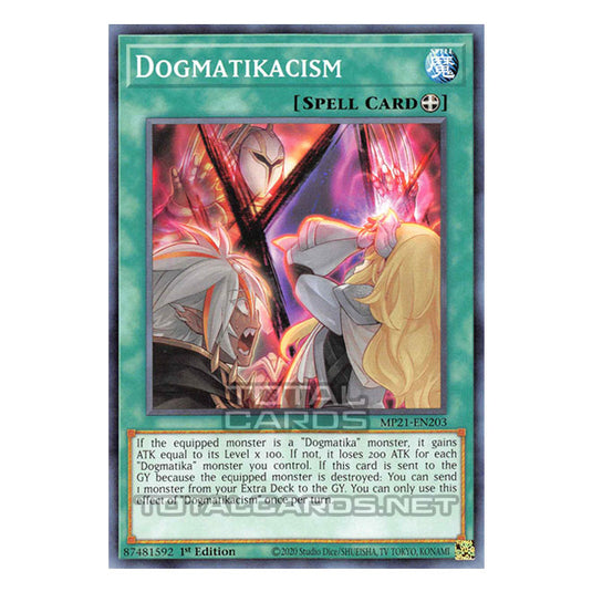 Yu-Gi-Oh! - 2021 Tin of Ancient Battles - Dogmatikacism (Common) MP21-EN203