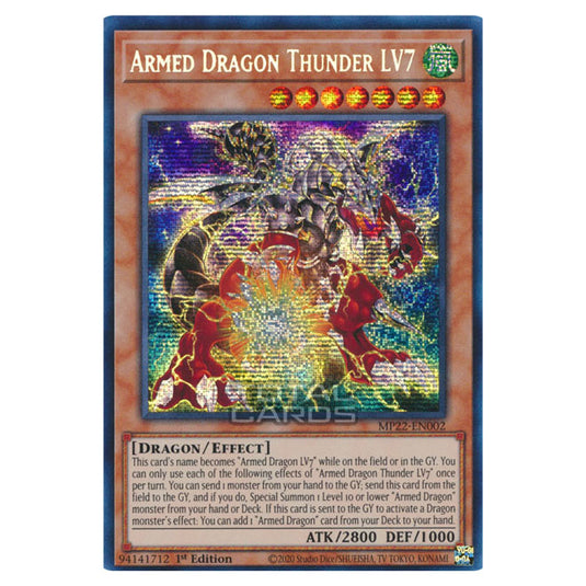 yugioh card armed dragon lv7 Yu-Gi-Oh! - 2022 Tin of the Pharaoh's Gods