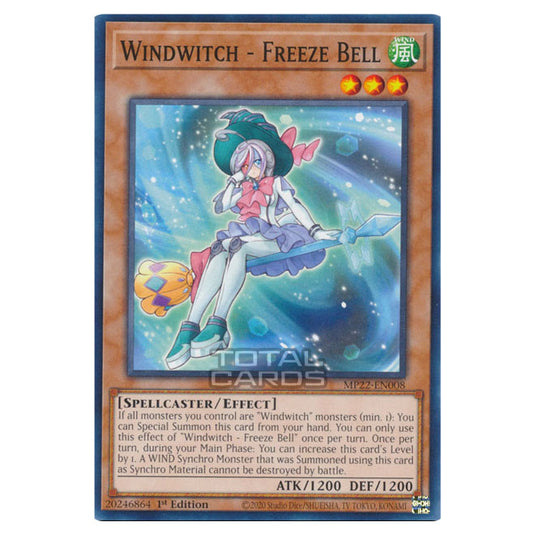 Yu-Gi-Oh! - 2022 Tin of the Pharaoh's Gods - Windwitch - Freeze Bell (Common) MP22-EN008